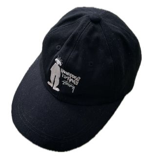 ステューシー(STUSSY)の【超激レア】old stussy vintage bootleg cap 黒(キャップ)