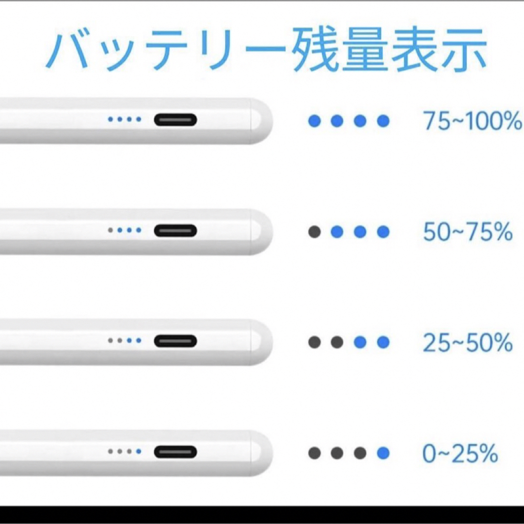 iPad(アイパッド)の【即日発送】【2023最新全機種対応】ipad /Andoroid タッチペン スマホ/家電/カメラのPC/タブレット(PC周辺機器)の商品写真