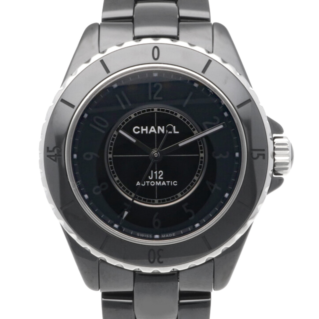 CHANEL(シャネル)のシャネル J12 ファントム 腕時計 時計 セラミック J12 自動巻き メンズ 1年保証 CHANEL  中古 メンズの時計(腕時計(アナログ))の商品写真