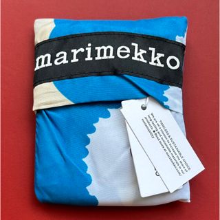 マリメッコ(marimekko)の完売 未使用 廃番 マリメッコ 青 ブルー ウニッコ スマートバッグ エコバッグ(エコバッグ)