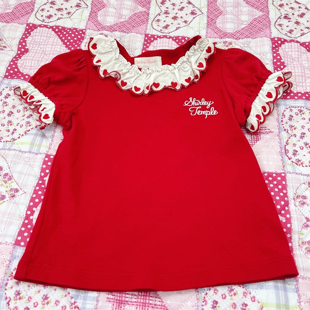 Shirley Temple(シャーリーテンプル)のシャーリー100 キッズ/ベビー/マタニティのキッズ服女の子用(90cm~)(Tシャツ/カットソー)の商品写真