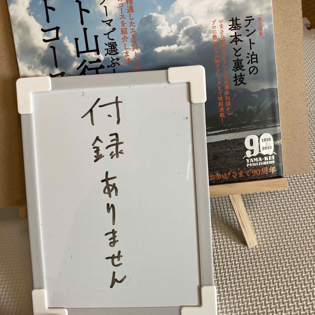 山と渓谷 2020年 06月号 [雑誌] エンタメ/ホビーの雑誌(趣味/スポーツ)の商品写真