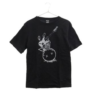 ナンバーナイン(NUMBER (N)INE)のNUMBER (N)INE ナンバーナイン 9th anniversary 9周年記念 スマイルグラフィックプリント 半袖Tシャツ ブラック(Tシャツ/カットソー(半袖/袖なし))