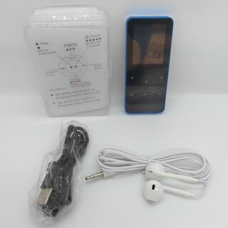 MP3 プレーヤー デジタル オーディオプレーヤー Bluetooth ブルー(ポータブルプレーヤー)