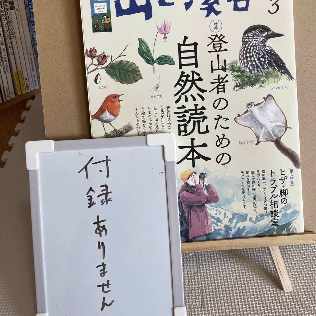 山と渓谷 2019年 03月号 [雑誌] エンタメ/ホビーの雑誌(趣味/スポーツ)の商品写真