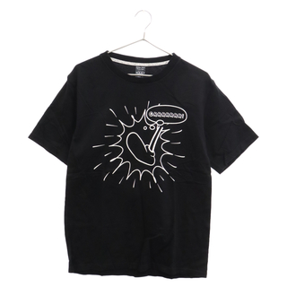 ナンバーナイン(NUMBER (N)INE)のNUMBER (N)INE ナンバーナイン 08AW PORTLAND期 フット グラフィックプリント 半袖Tシャツ ブラック(Tシャツ/カットソー(半袖/袖なし))