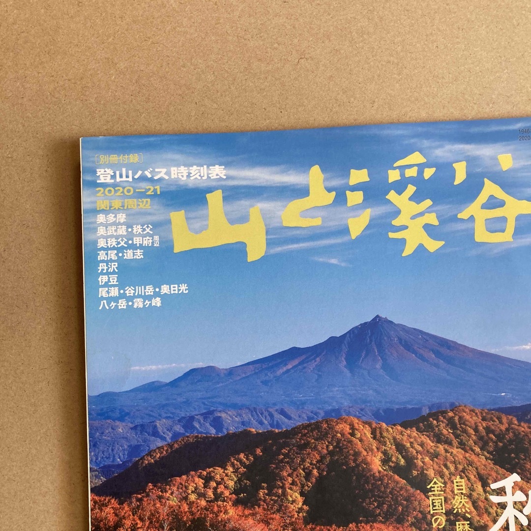 山と渓谷 2020年 10月号 [雑誌] エンタメ/ホビーの雑誌(趣味/スポーツ)の商品写真