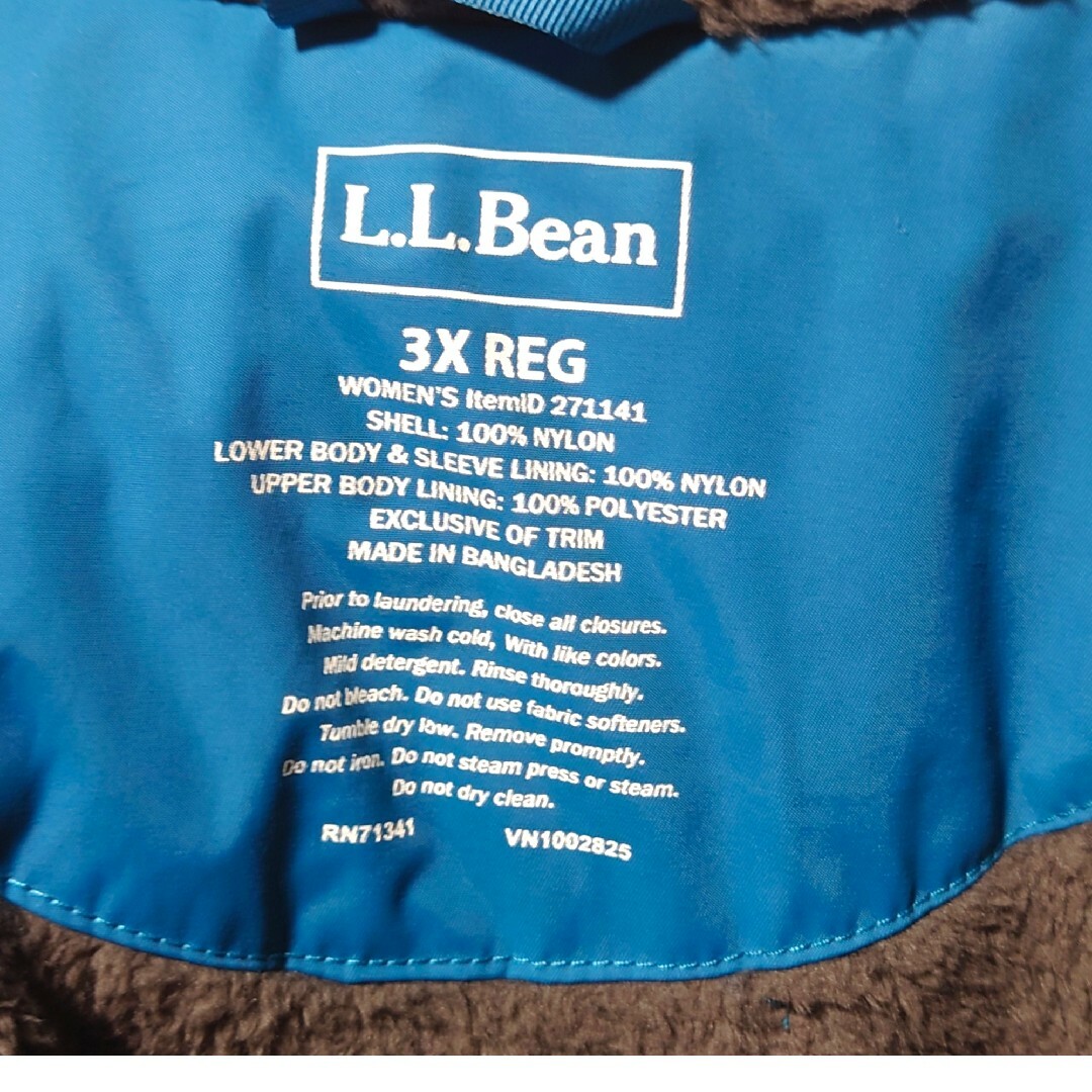 L.L.Bean(エルエルビーン)の【L.L.Bean】ウィンターウォーマーコート A-1623 レディースのジャケット/アウター(その他)の商品写真