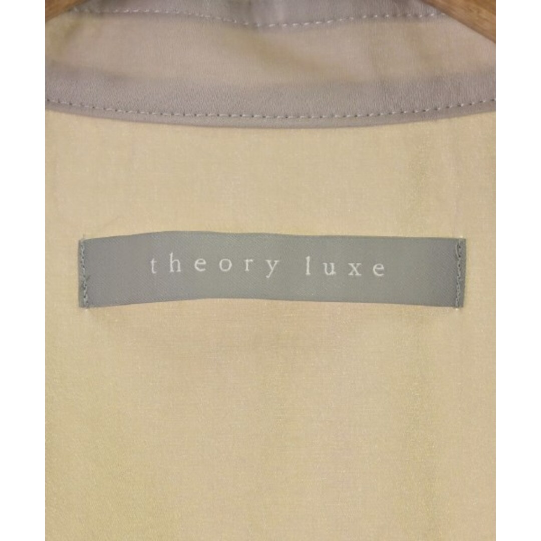 Theory luxe(セオリーリュクス)のtheory luxe ワンピース 38(M位) グレーベージュ 【古着】【中古】 レディースのワンピース(ひざ丈ワンピース)の商品写真