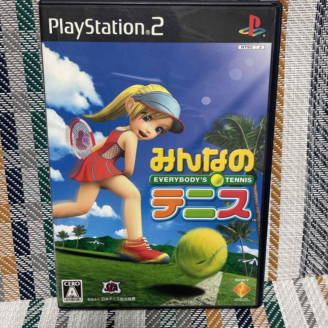 PlayStation2(プレイステーション2)のみんなのテニス エンタメ/ホビーのゲームソフト/ゲーム機本体(その他)の商品写真