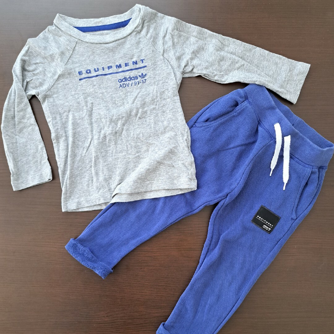 adidas(アディダス)の【アディダス】男の子 size90 上下セット　adidas キッズ/ベビー/マタニティのキッズ服男の子用(90cm~)(その他)の商品写真