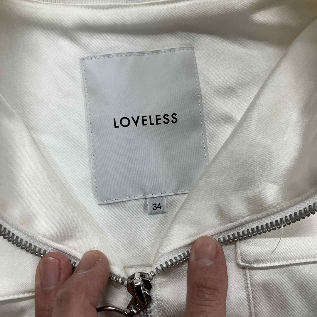 LOVELESS(ラブレス)のLOVELESS シースルー　ブルゾン　ドローコード　ラブレス　 レディースのジャケット/アウター(ブルゾン)の商品写真