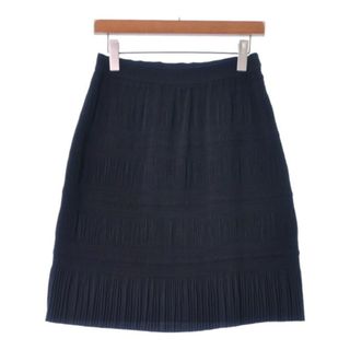 マルニ(Marni)のMARNI マルニ ミニスカート 42(M位) 黒xグレー 【古着】【中古】(ミニスカート)