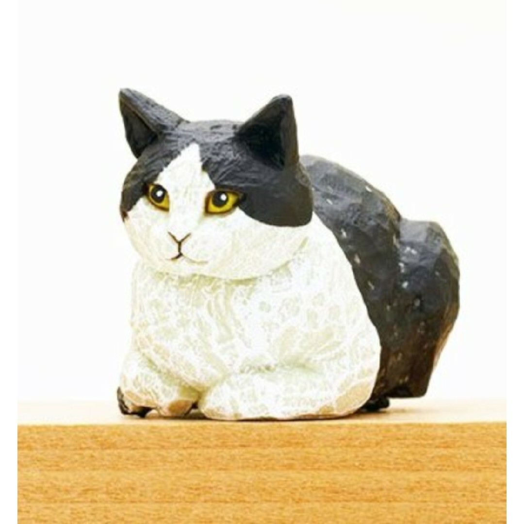 はしもとみお 猫の彫刻 ミニフィギュア 全５種類 新品 カプセルトイ エンタメ/ホビーのフィギュア(その他)の商品写真