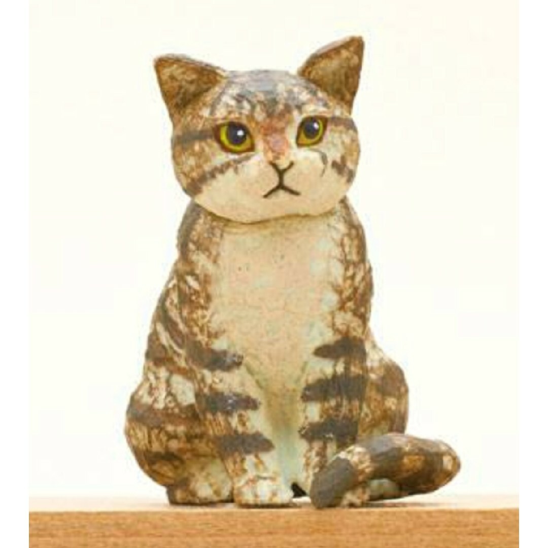 はしもとみお 猫の彫刻 ミニフィギュア 全５種類 新品 カプセルトイ エンタメ/ホビーのフィギュア(その他)の商品写真