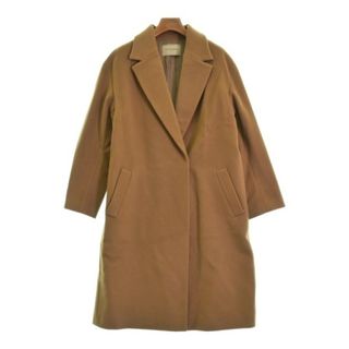 ユナイテッドアローズ(UNITED ARROWS)のUNITED ARROWS チェスターコート 40(M位) 茶 【古着】【中古】(チェスターコート)