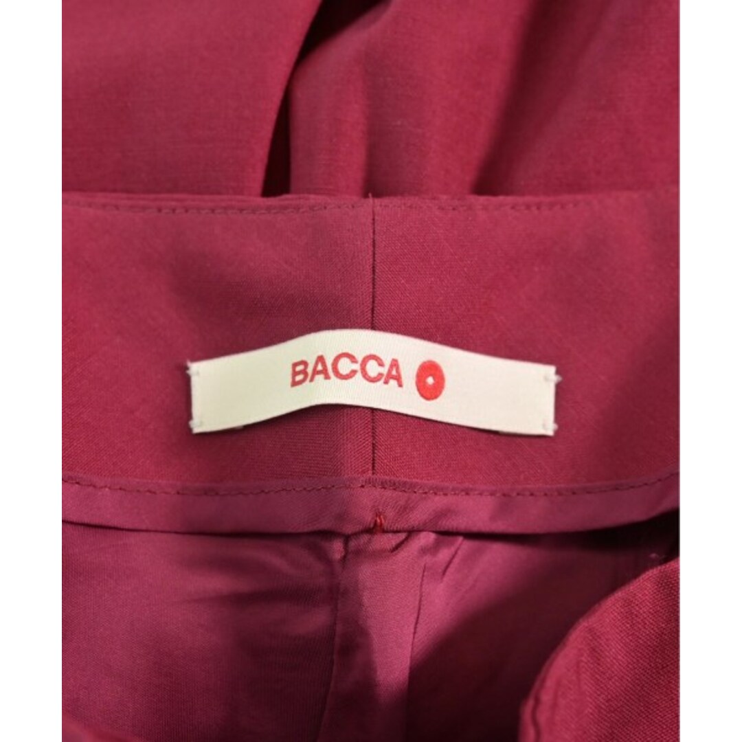 BACCA(バッカ)のBACCA バッカ パンツ（その他） 34(XS位) 赤 【古着】【中古】 レディースのパンツ(その他)の商品写真