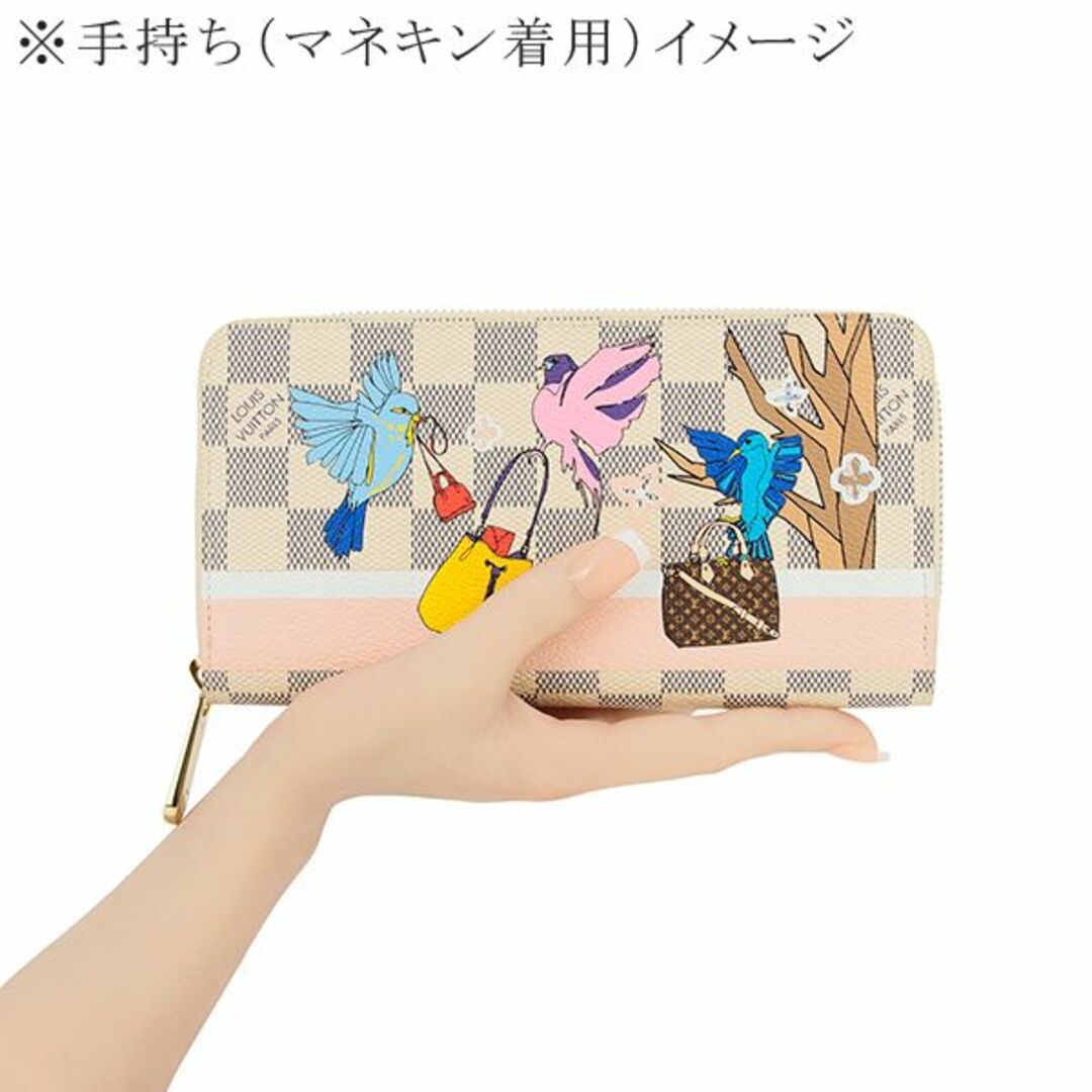 LOUIS VUITTON - ルイヴィトン ジッピーウォレット ダミエ LOUIS VUITTON - ルイヴィトン ジッピーウォレット ダミエ