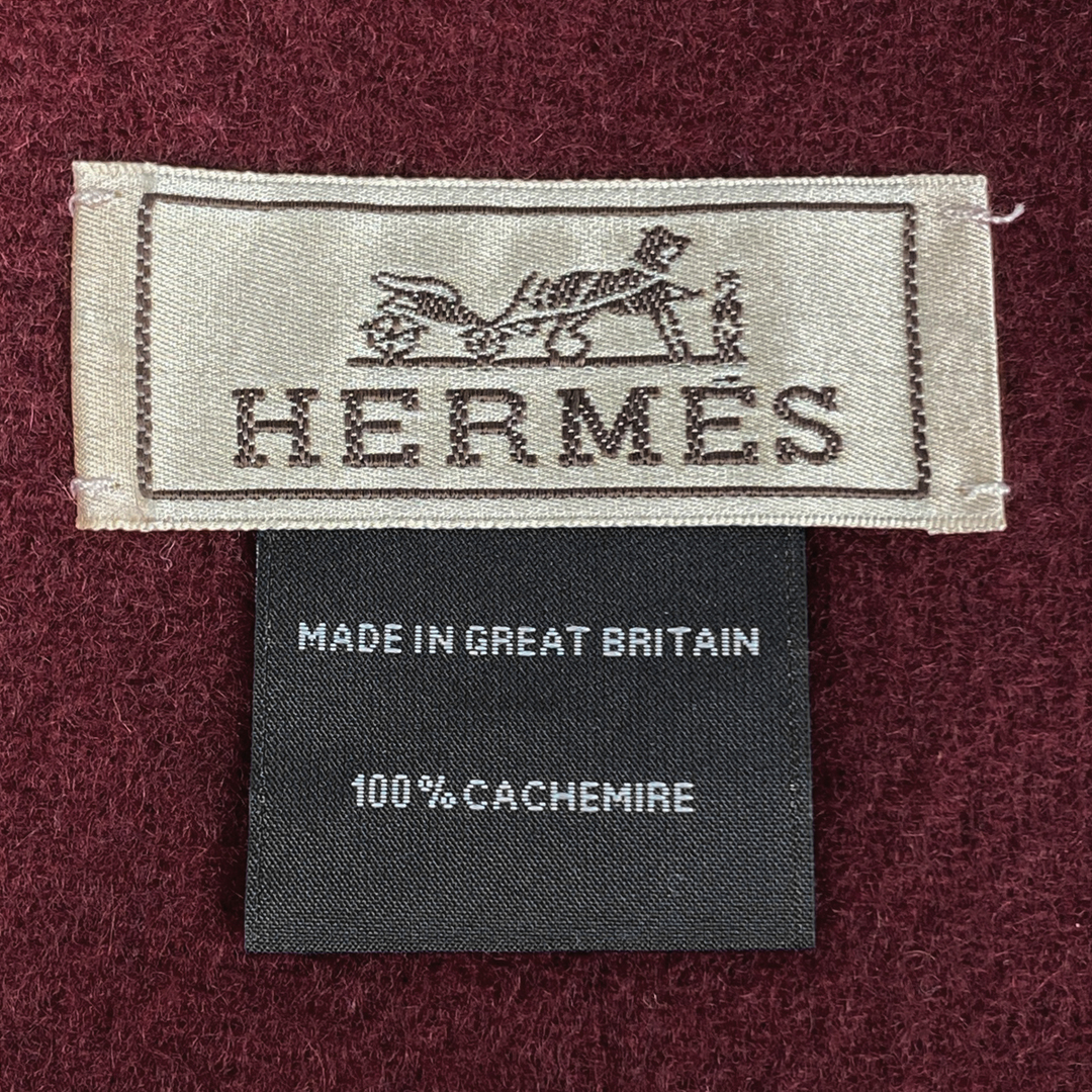 Hermes(エルメス)のエルメス デザイン マフラー レディース 【中古】 レディースのファッション小物(マフラー/ショール)の商品写真