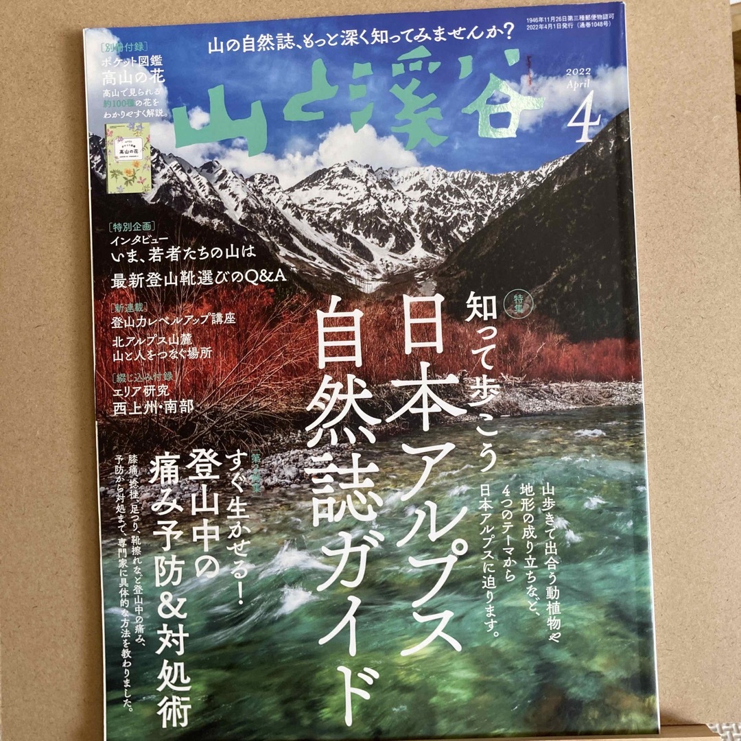 山と渓谷 2022年 04月号 [雑誌] エンタメ/ホビーの雑誌(趣味/スポーツ)の商品写真