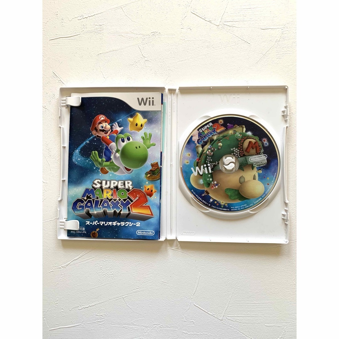 Wii(ウィー)のスーパーマリオギャラクシー2 wii エンタメ/ホビーのゲームソフト/ゲーム機本体(家庭用ゲームソフト)の商品写真