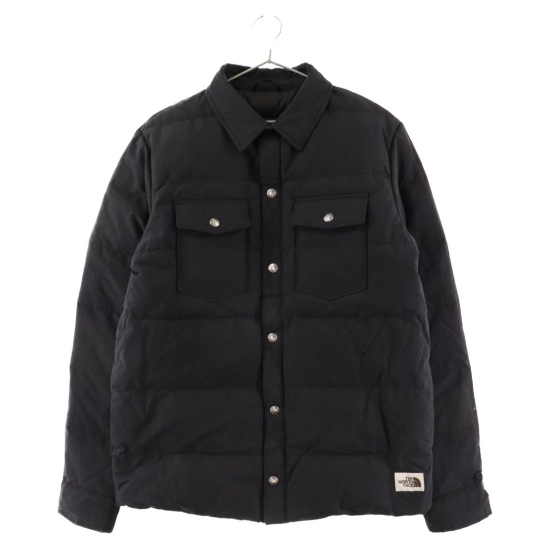 THE NORTH FACE ザノースフェイス Down Sierra Snap Jacket ダウン シエラ スナップ ジャケット ブラック NF0A3YQB52センチ肩幅