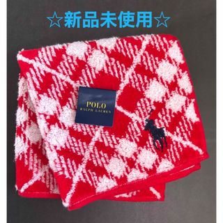 ポロラルフローレン(POLO RALPH LAUREN)の☆新品未使用☆RALPH LAUREN ミニタオル ハンカチ(ハンカチ)