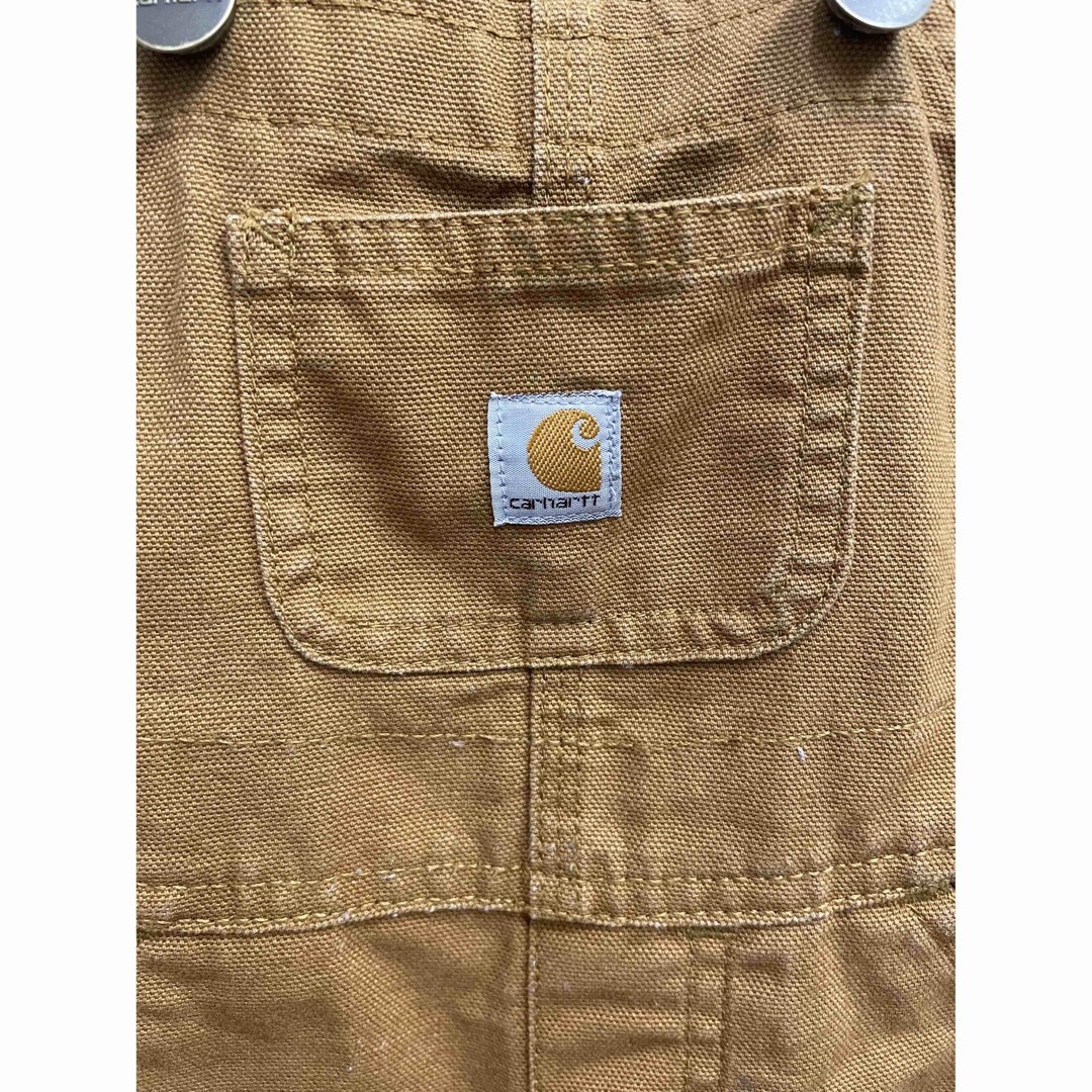 carhartt(カーハート)の【ベビー】carhartt カーハート　オーバーオール　 キッズ/ベビー/マタニティのベビー服(~85cm)(パンツ)の商品写真