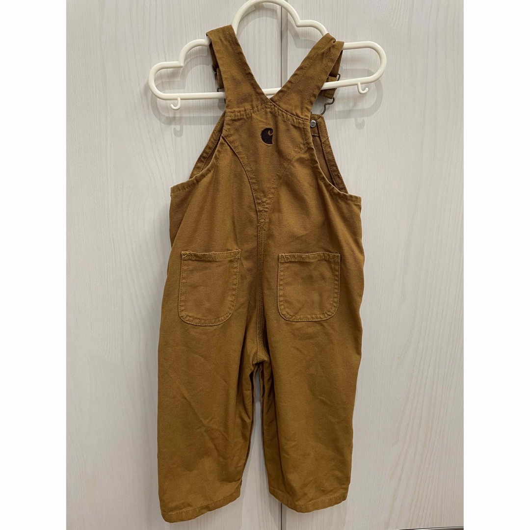 carhartt(カーハート)の【ベビー】carhartt カーハート　オーバーオール　 キッズ/ベビー/マタニティのベビー服(~85cm)(パンツ)の商品写真