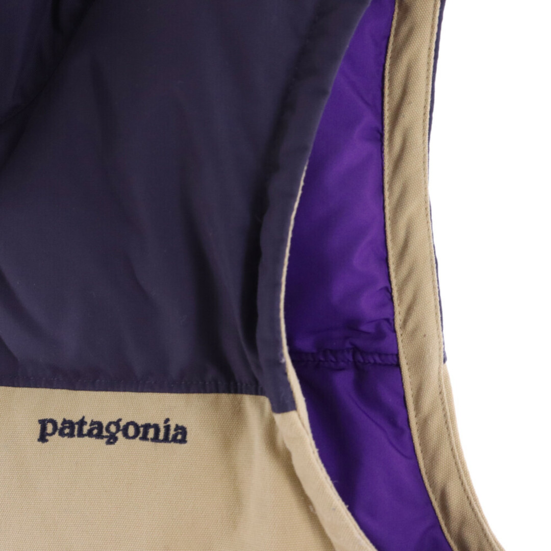 patagonia(パタゴニア)のPATAGONIA パタゴニア BIVY DOWN VEST ダウンベスト 27585 FA13 パープル/ベージュ メンズのジャケット/アウター(ダウンベスト)の商品写真