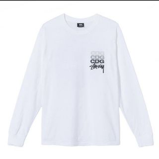 コムデギャルソン(COMME des GARCONS)のStussy CDG Dot LS Tee "White"(Tシャツ/カットソー(七分/長袖))