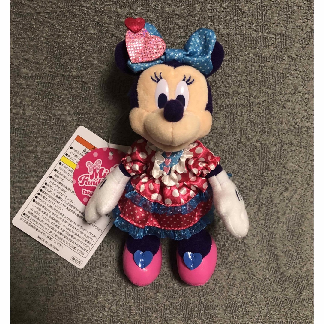 ぬいぐるみバッジ ミニー ディズニー パルパルーザ キャラクター ぬいぐるみバッジ ミニー ディズニー パルパルーザ キャラクター