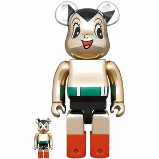 メディコムトイ(MEDICOM TOY)のBE@RBRICK 鉄腕アトム CHROME Ver. ベアブリック フィギュア(アニメ/ゲーム)