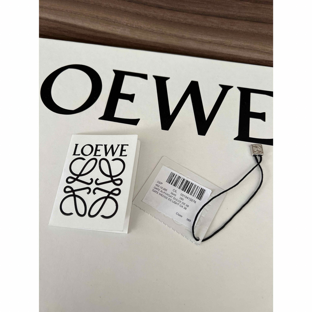 LOEWE(ロエベ)のLOEWE ロエベ GATE ゲート プラットホーム サンダル 38 レディースの靴/シューズ(サンダル)の商品写真