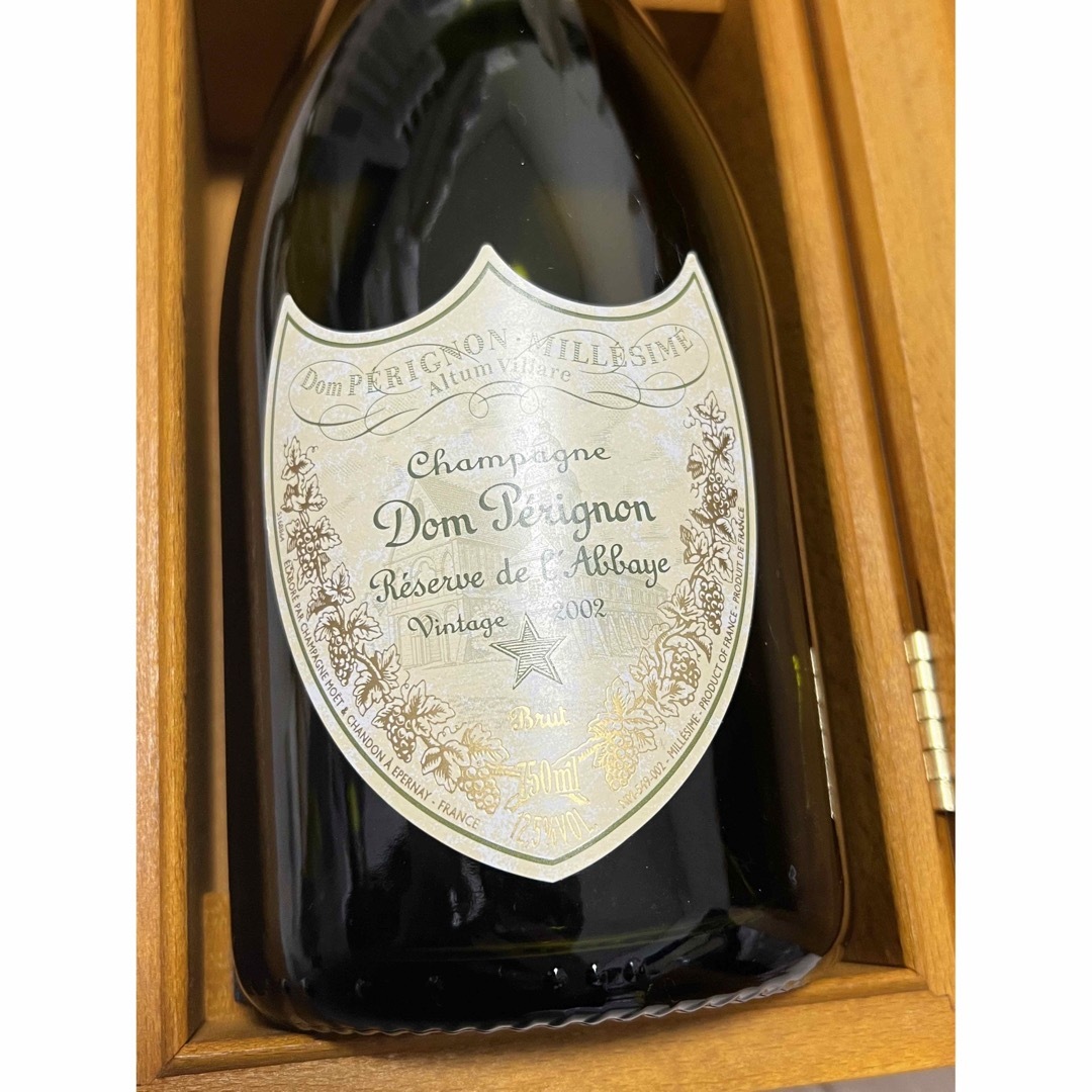 Dom Pérignon(ドンペリニヨン)のドンペリニョン　ラベイ　空箱　空瓶セット　2002年 インテリア/住まい/日用品のインテリア小物(置物)の商品写真