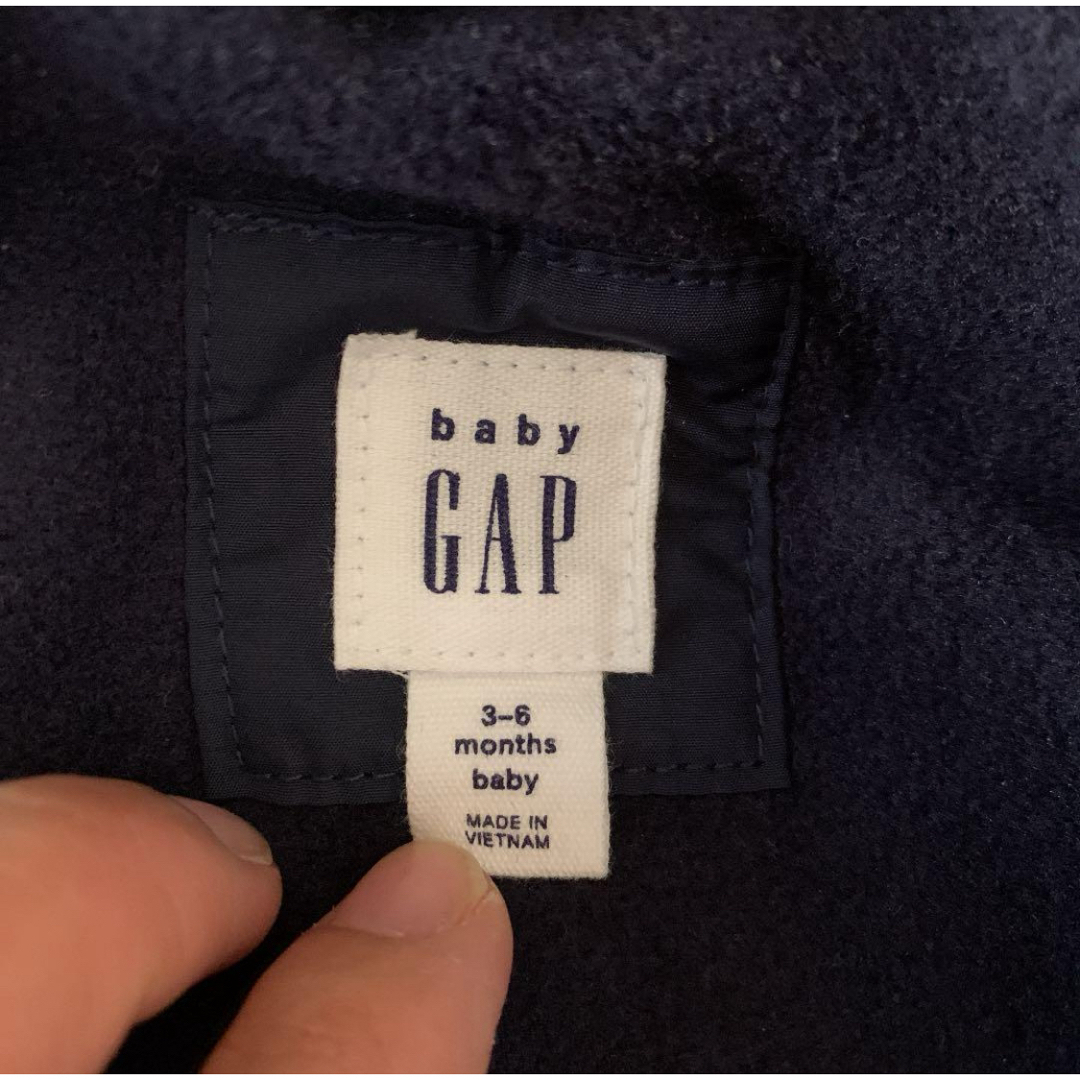 babyGAP(ベビーギャップ)の美品 gap ジャンプスーツ ロンパース アウター キッズ/ベビー/マタニティのベビー服(~85cm)(カバーオール)の商品写真