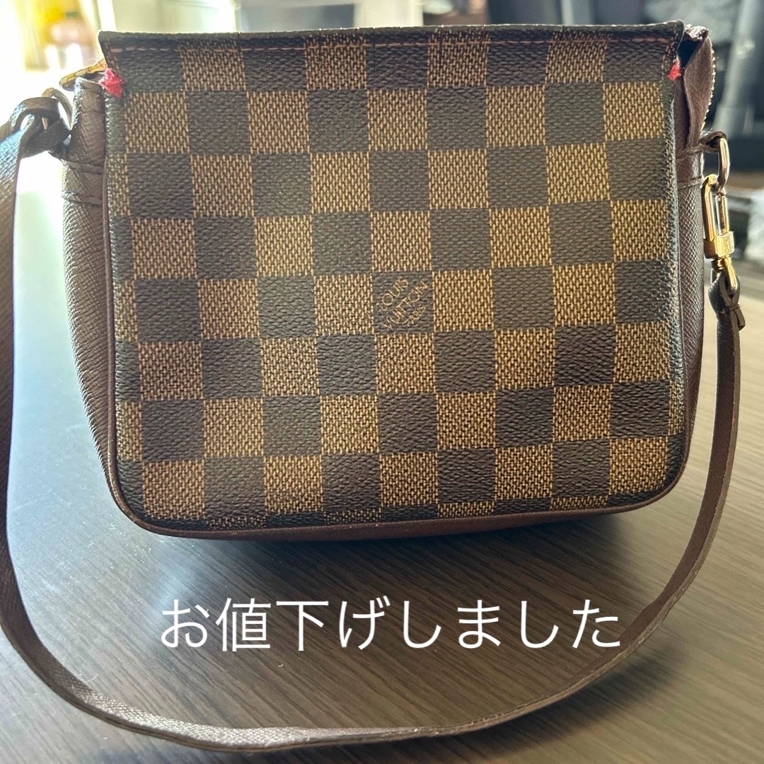 LOUIS VUITTON(ルイヴィトン)のルイヴィトン　トゥルースメイクアップ　ダミエ　エベヌ レディースのファッション小物(ポーチ)の商品写真