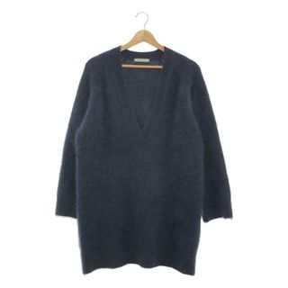 プラージュ(Plage)のPlage / プラージュ | 2021AW | Cashmere Mix Fur 深Vプルオーバー | F | ネイビー | レディース(ニット/セーター)