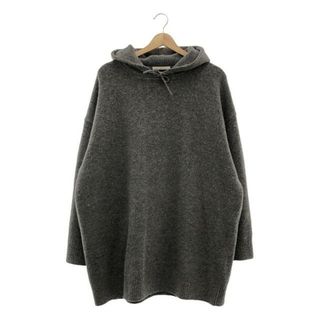 プラージュ(Plage)のPlage / プラージュ | 2021AW | les Tendre BIG HOODIE ニット | F | グレー | レディース(ニット/セーター)