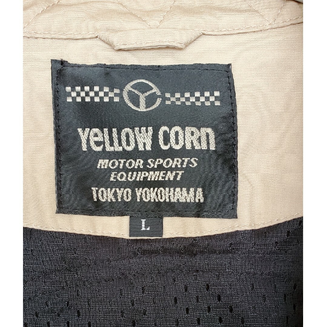 YeLLOW CORN(イエローコーン)のイエローコーンYB-0100 コットンツイル ライディングジャケット メンズのジャケット/アウター(ブルゾン)の商品写真