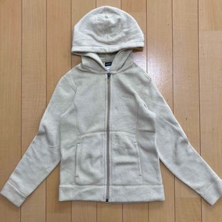 パタゴニア(patagonia)のパタゴニア　patagonia フリースパーカー　フルジップ　アイボリー　XS(パーカー)