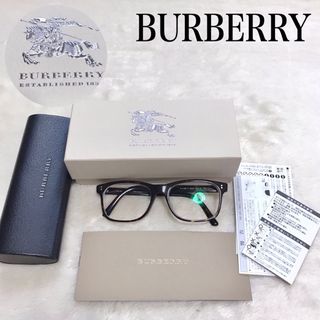 バーバリー(BURBERRY)の未使用 BURBERRY バーバリー ウェリントンフレーム アイウェア  メガネ(サングラス/メガネ)