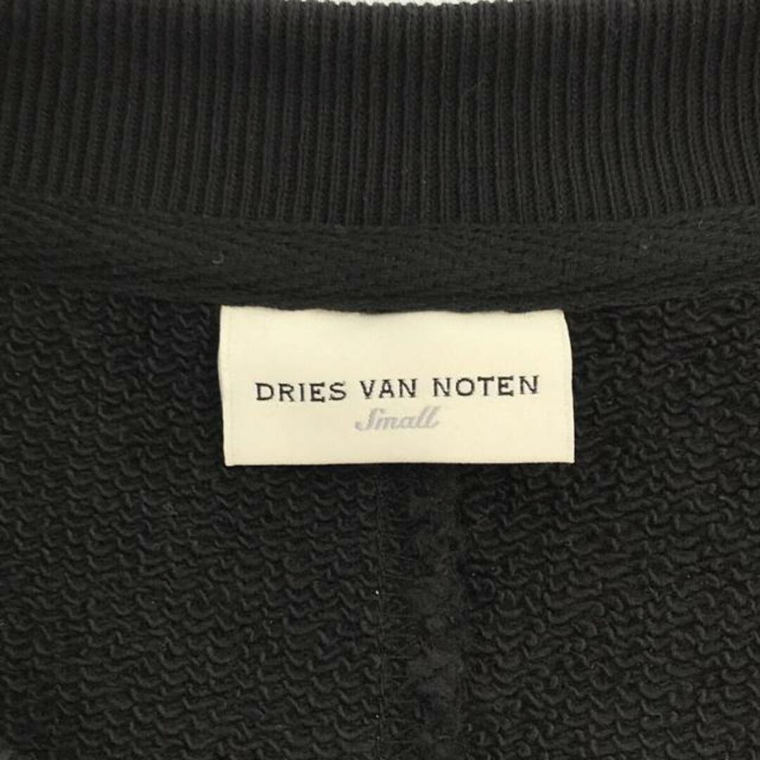 DRIES VAN NOTEN(ドリスヴァンノッテン)の【美品】  DRIES VAN NOTEN / ドリスヴァンノッテン | ファートリミング スウェット | S | ブラック / レッド | レディース レディースのトップス(トレーナー/スウェット)の商品写真