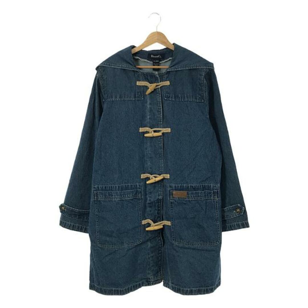 Denim & Supply Ralph Lauren(デニムアンドサプライラルフローレン)のVINTAGE / ヴィンテージ古着 | 90s～ Denim & Co. ライナー付き デニムダッフルコート | XL | インディゴ | メンズ メンズのジャケット/アウター(その他)の商品写真