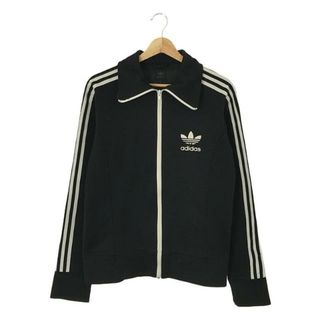 アディダス(adidas)のadidas / アディダス | トレフォイルロゴ  スリーストライプス トラックジャケット | L | ブラック | メンズ(その他)