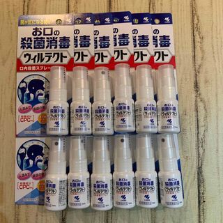 コバヤシセイヤク(小林製薬)の「ウィルテクト口内殺菌スプレー 15ml」 12個セット(マウスウォッシュ/スプレー)