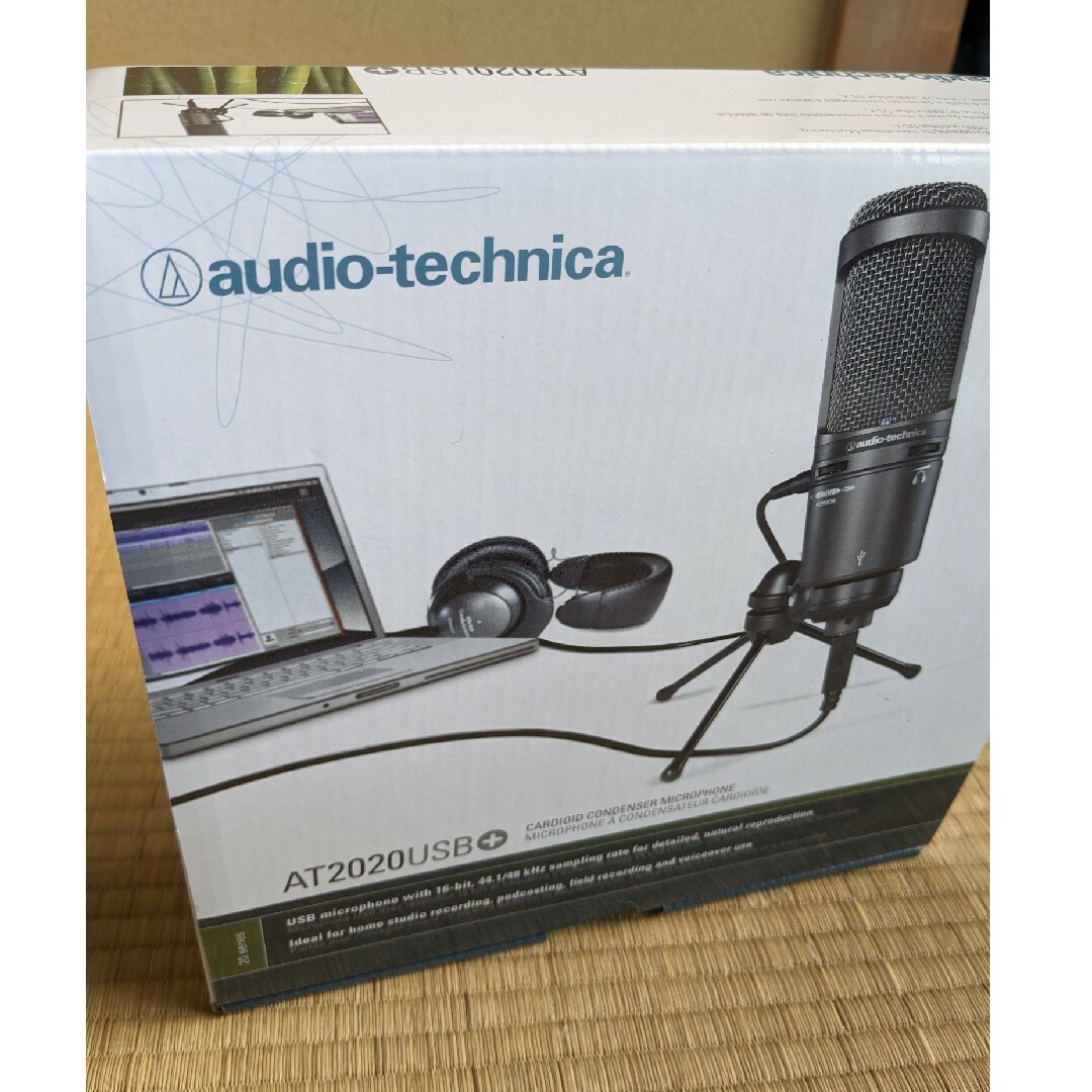 レコーディングPA機器AT2020USB＋　audio-technica コンデンサーマイクロホン