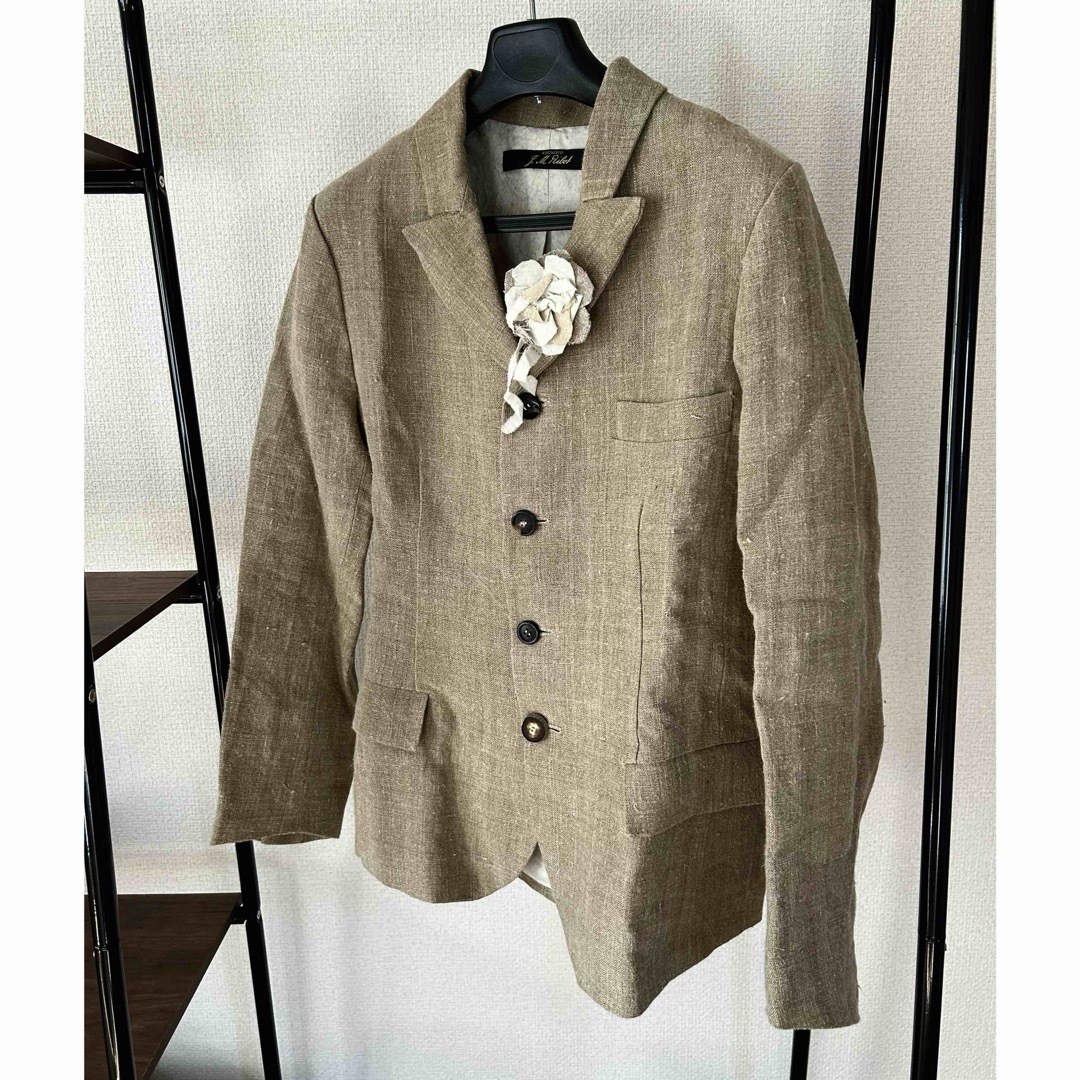 Paul Harnden(ポールハーデン)のARCHIVIO J.M.Ribot Antique Hemp Jacket メンズのジャケット/アウター(テーラードジャケット)の商品写真