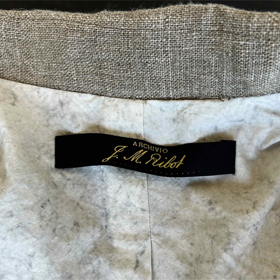 Paul Harnden(ポールハーデン)のARCHIVIO J.M.Ribot Antique Hemp Jacket メンズのジャケット/アウター(テーラードジャケット)の商品写真