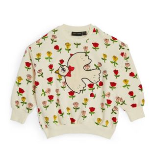 ボボチョース(bobo chose)のmini rodini Roses aop Sweatshirt 80/86(トレーナー)